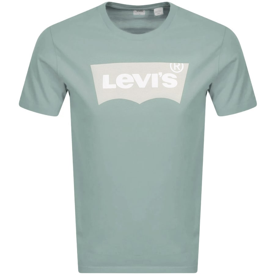 Alternative Image for ProductLevis Logo Crew Neck T Shirt Blue1